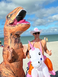 Inflatable Invitational on Englewood Beach