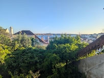 View of Ponte 25 de Abril from the patio