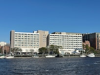 View from the River boat on the Cape Fear River.