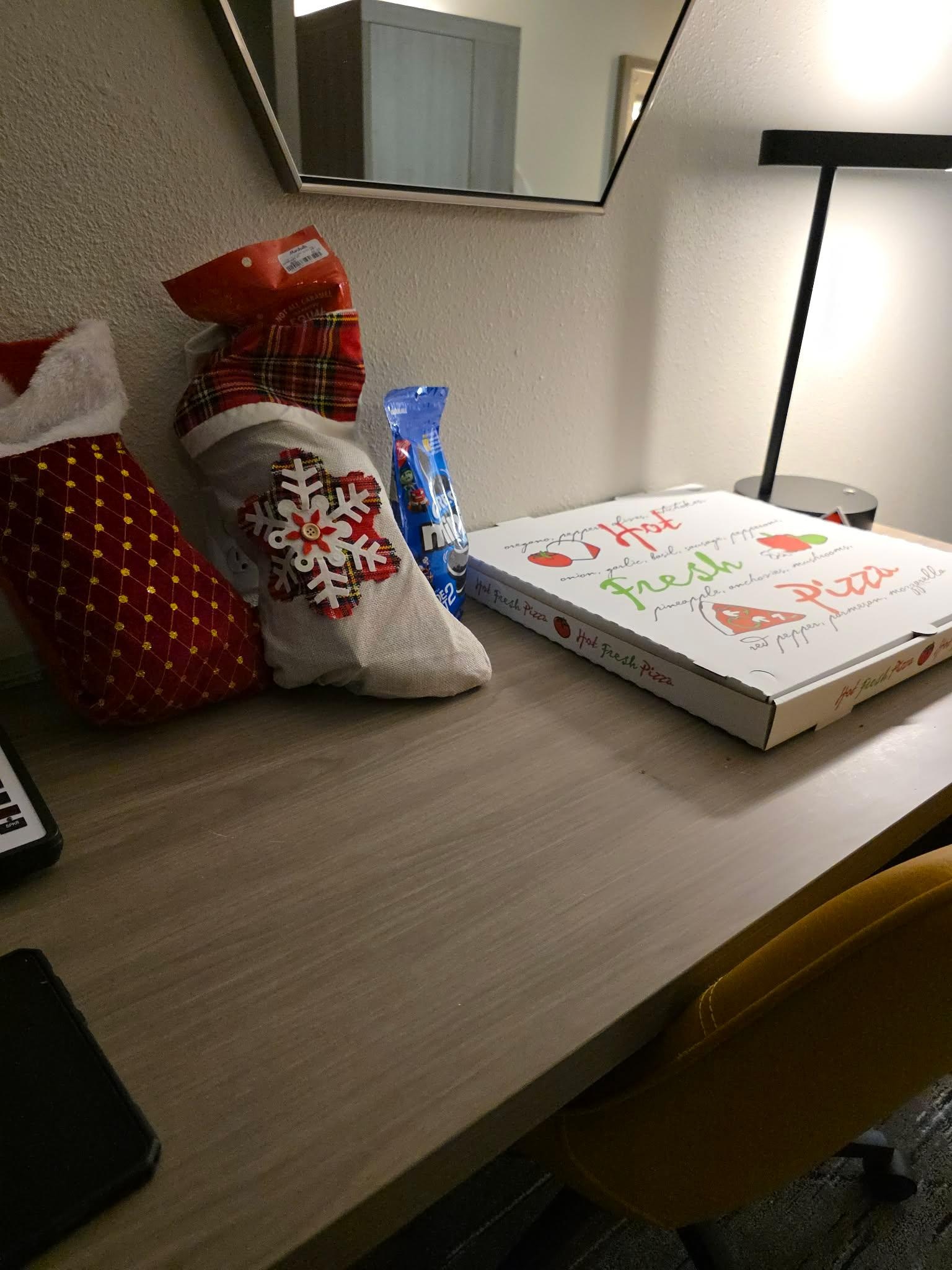 Enough space for everything! 