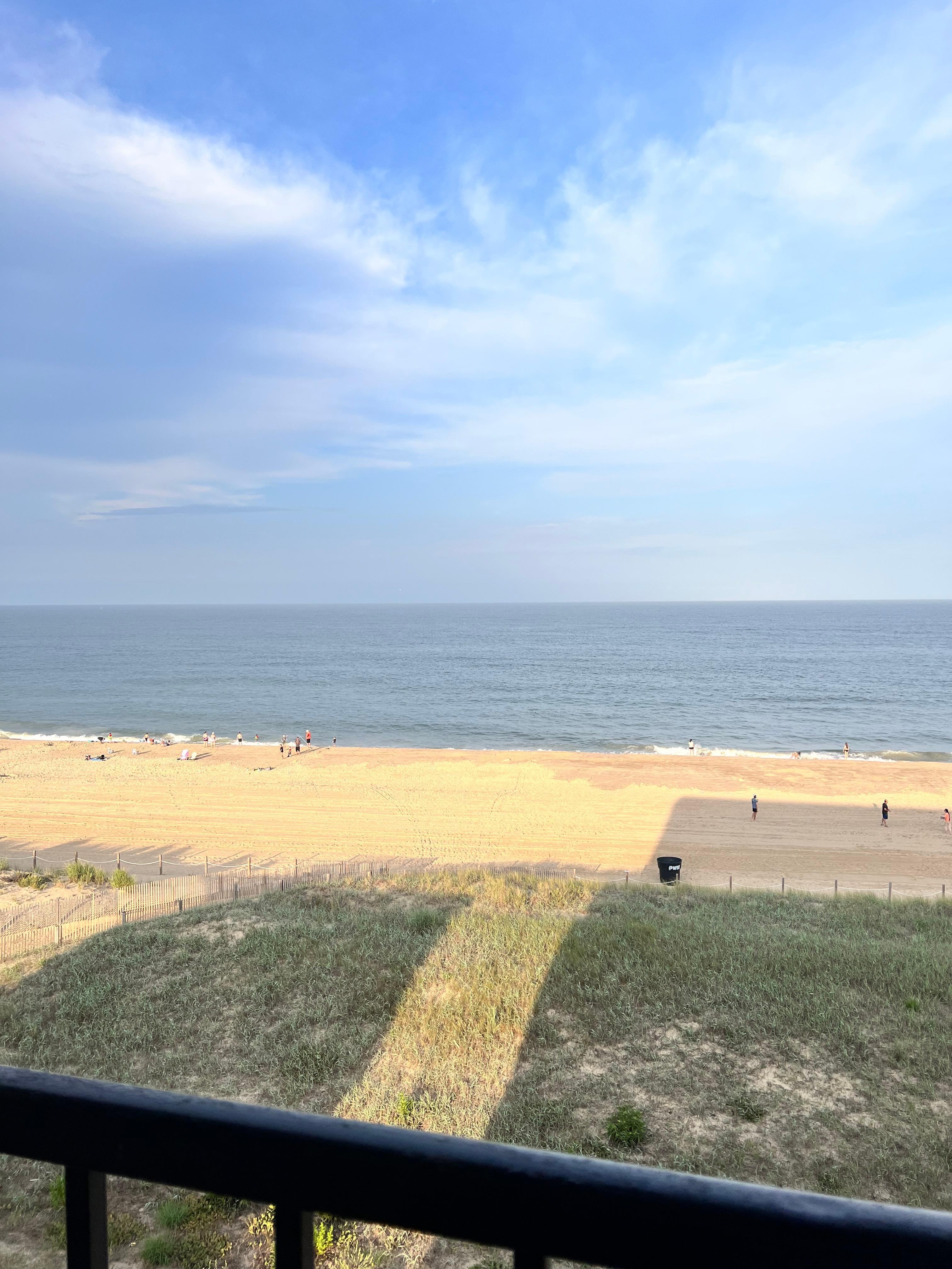 View from the balcony 