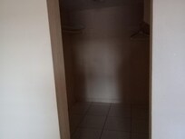 Walk in closet - light fixture did not have a cover