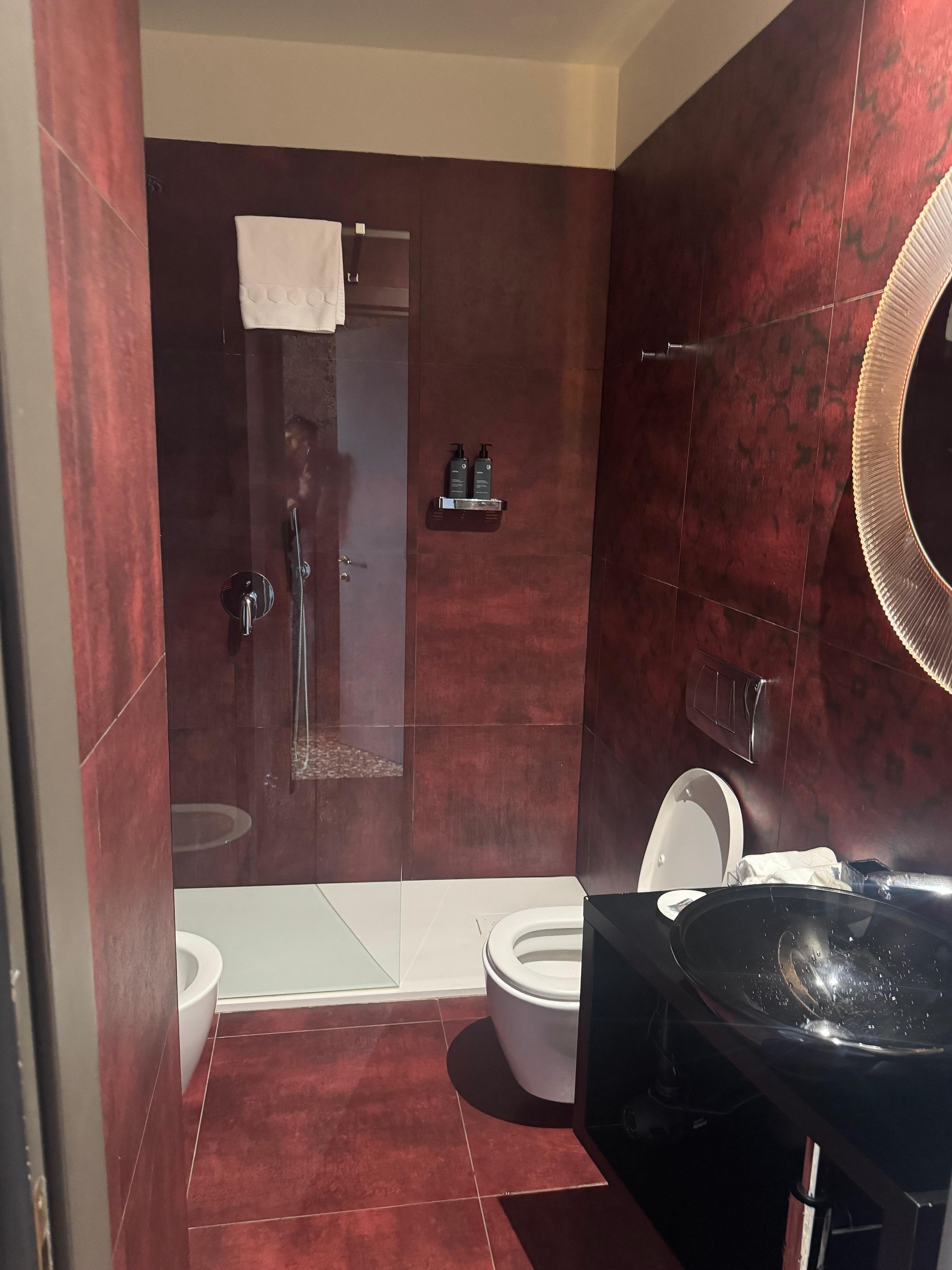 Great water pressure! 