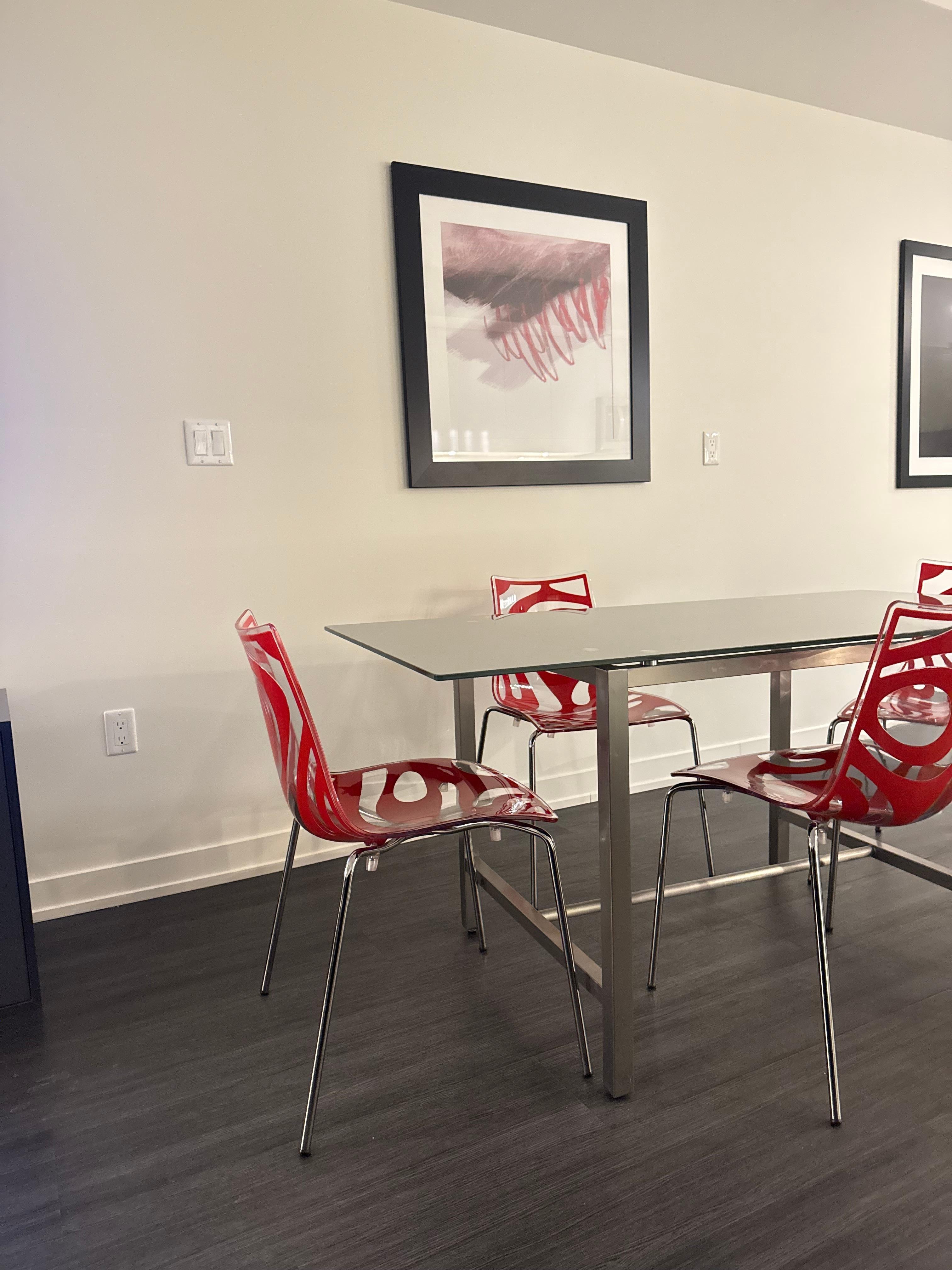 Loved the dining room chairs!  