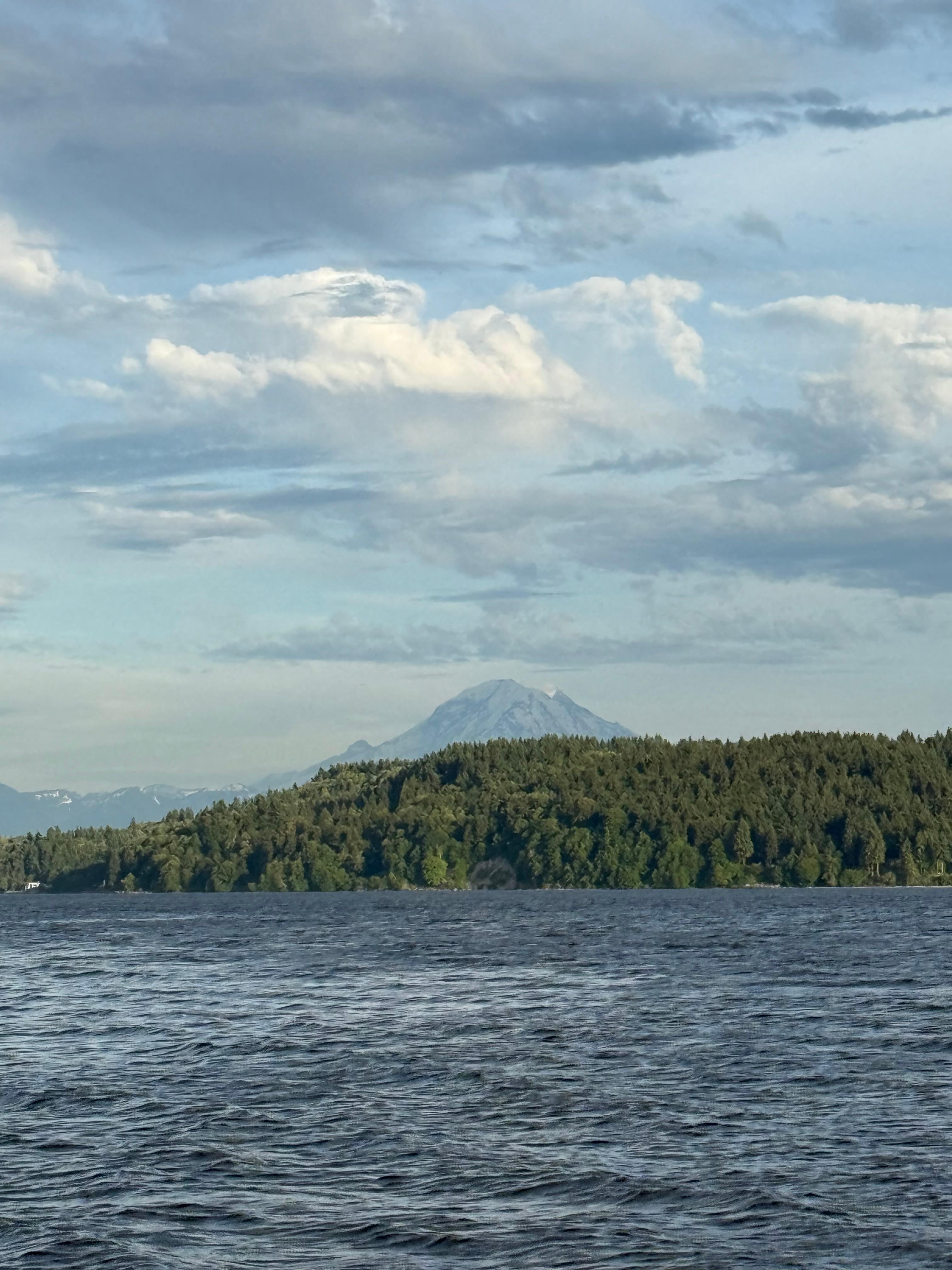 View from beach just below house 