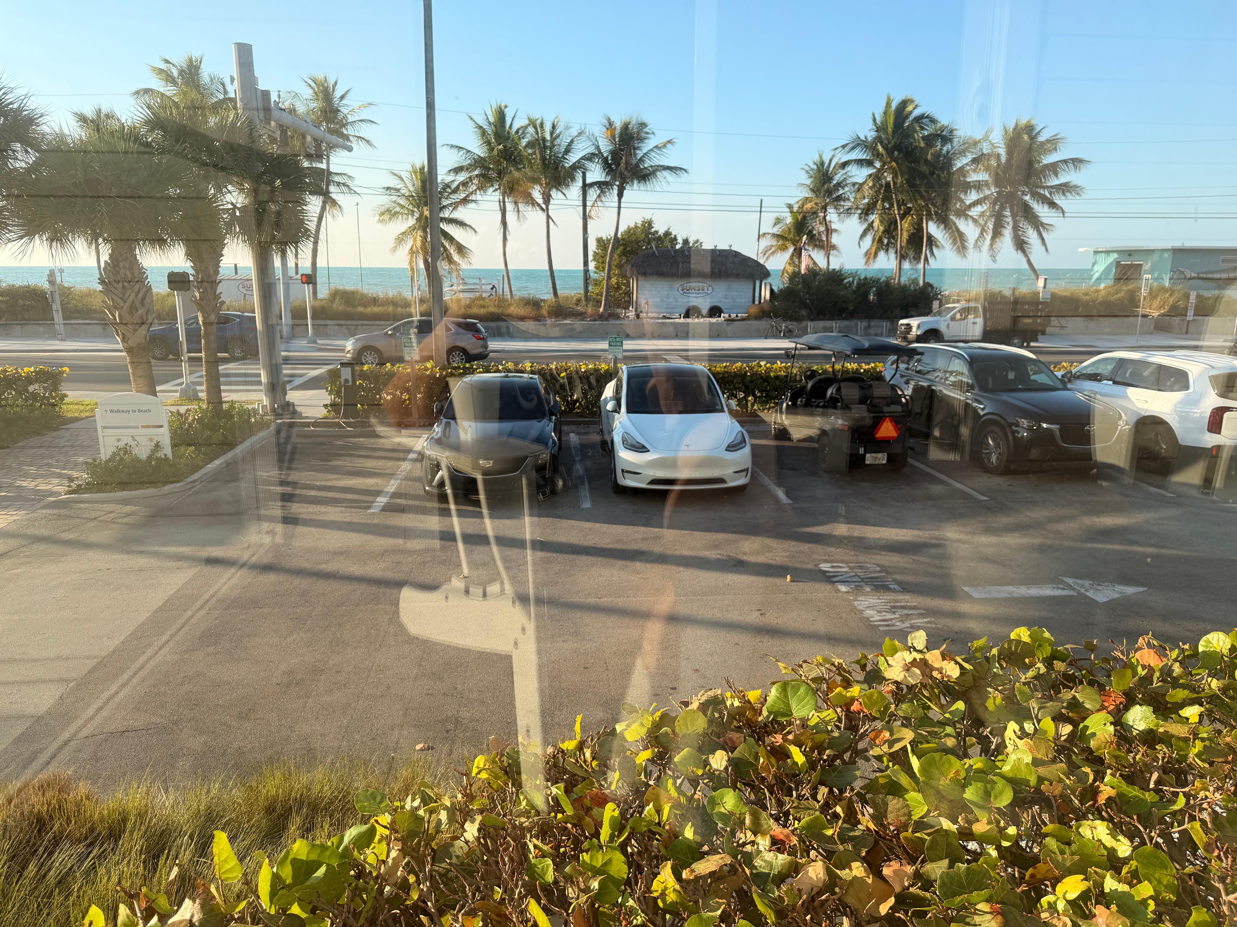 This was the view from our room