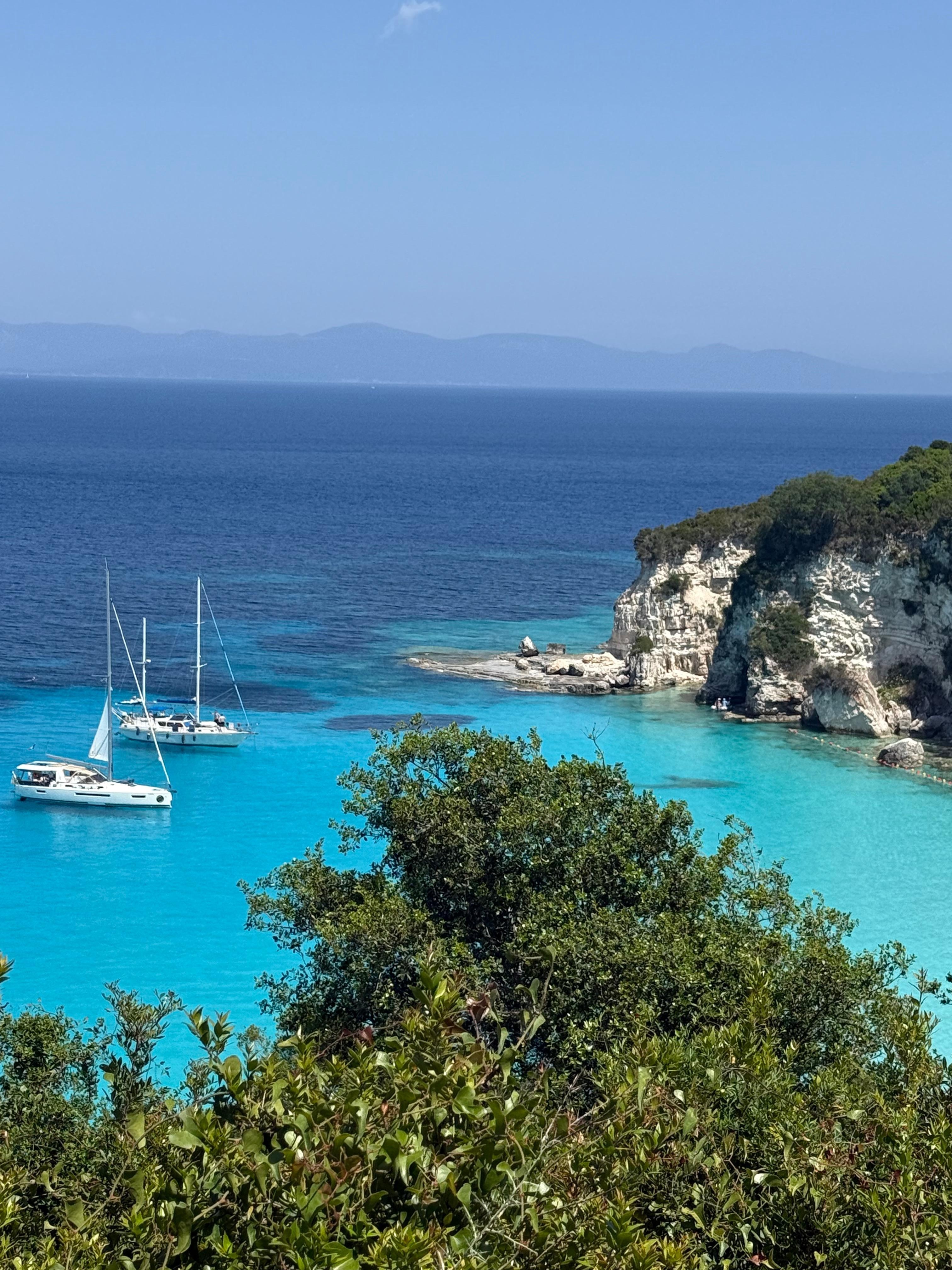 Boat trip to Anti Paxos