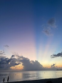 Sunset at Governor Beach