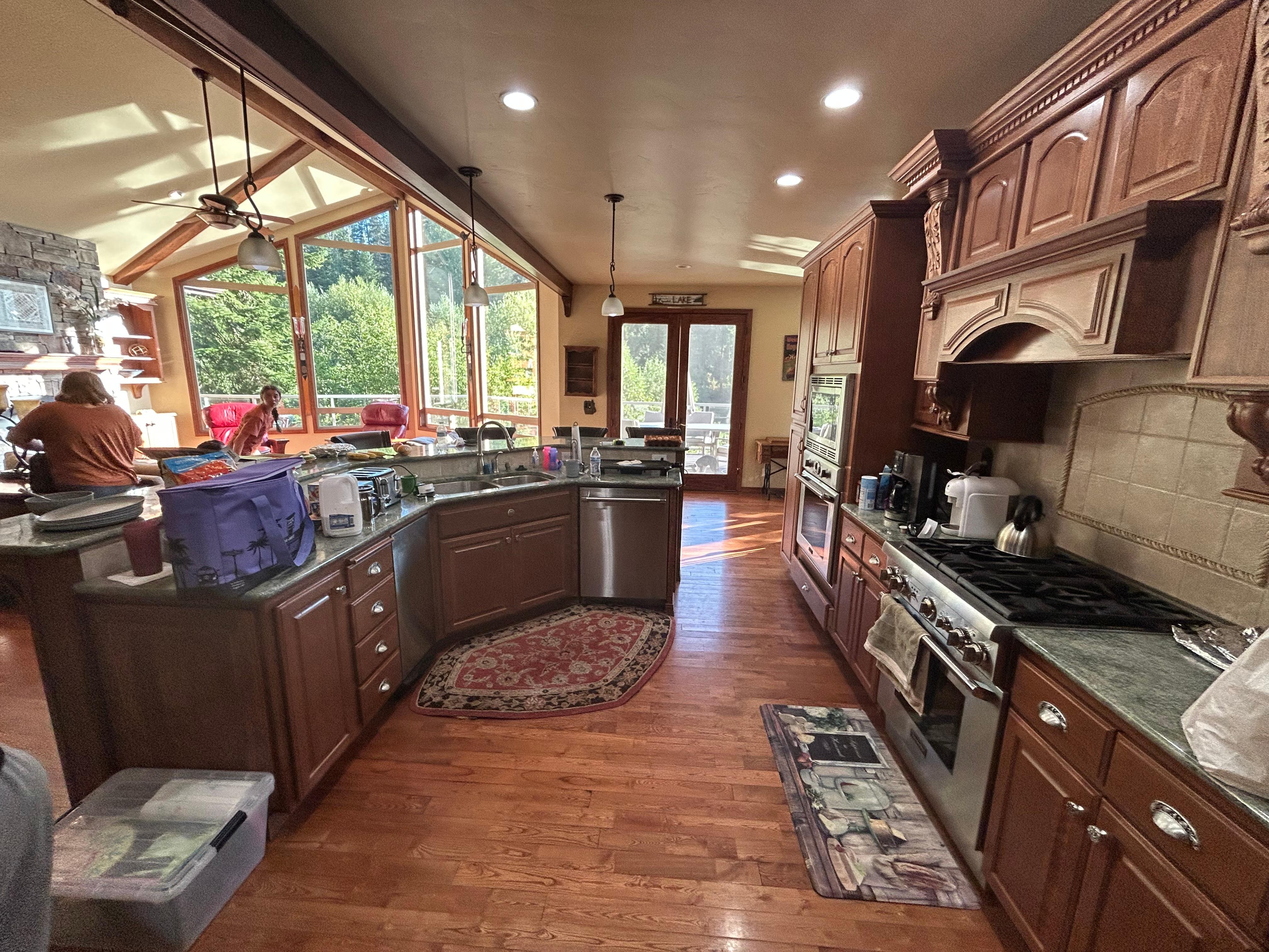 Kitchen with tons of storage