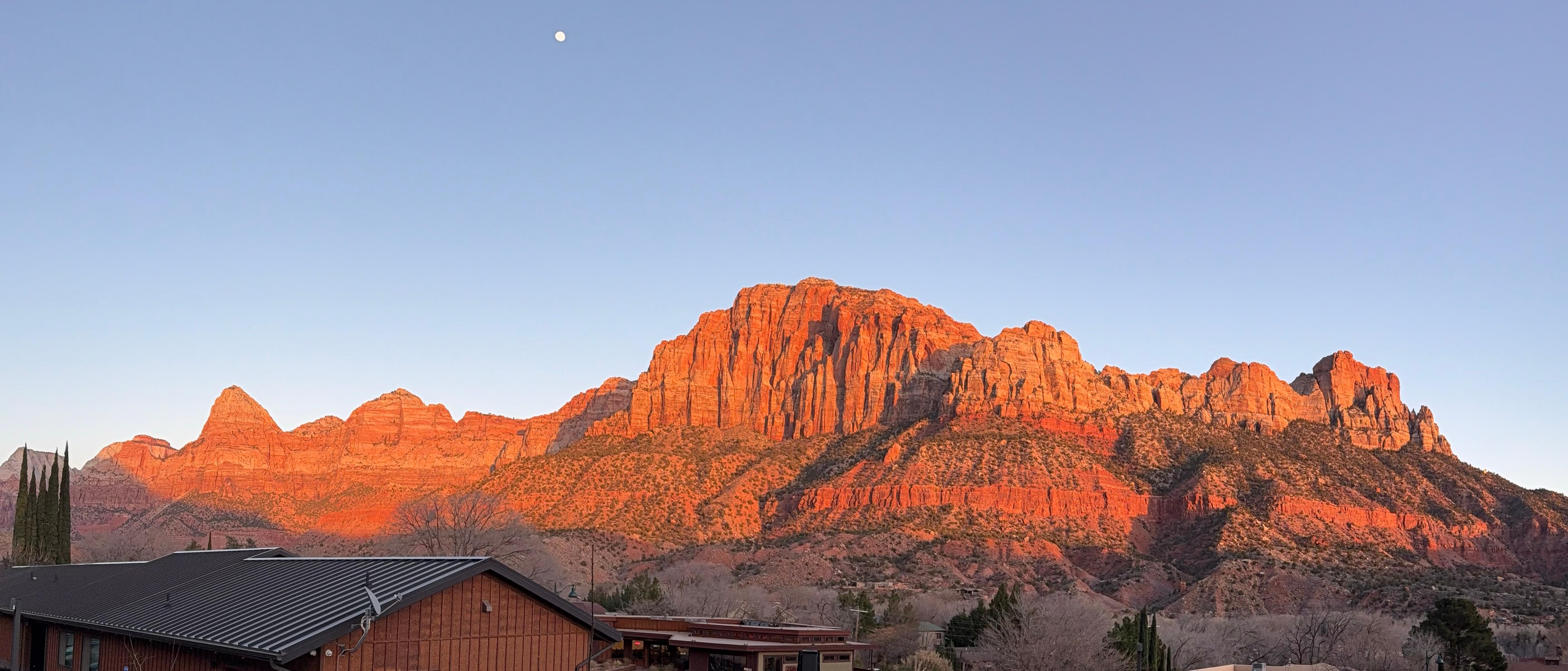 View from my room on the top floor. 