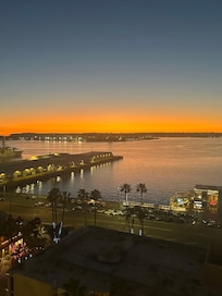 Sunset from our room