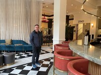 Part of bar and restaurant