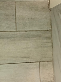 Bathroom floor