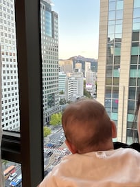 View from the hotel window