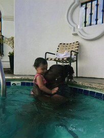 Chillin in the hot tub