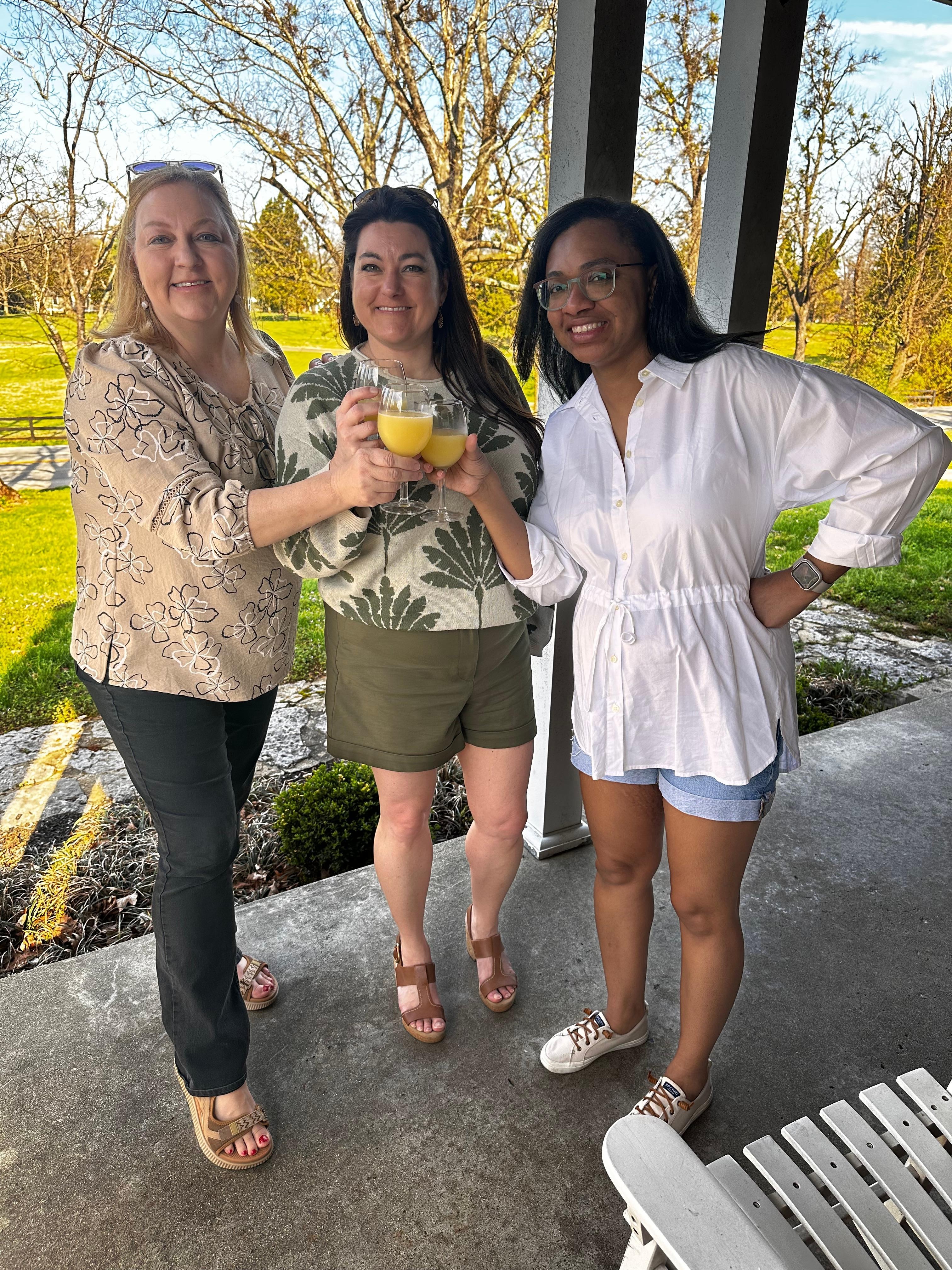 Mimosas on a Sunday morning.