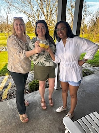 Mimosas on a Sunday morning.