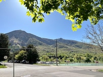 View from the front yard