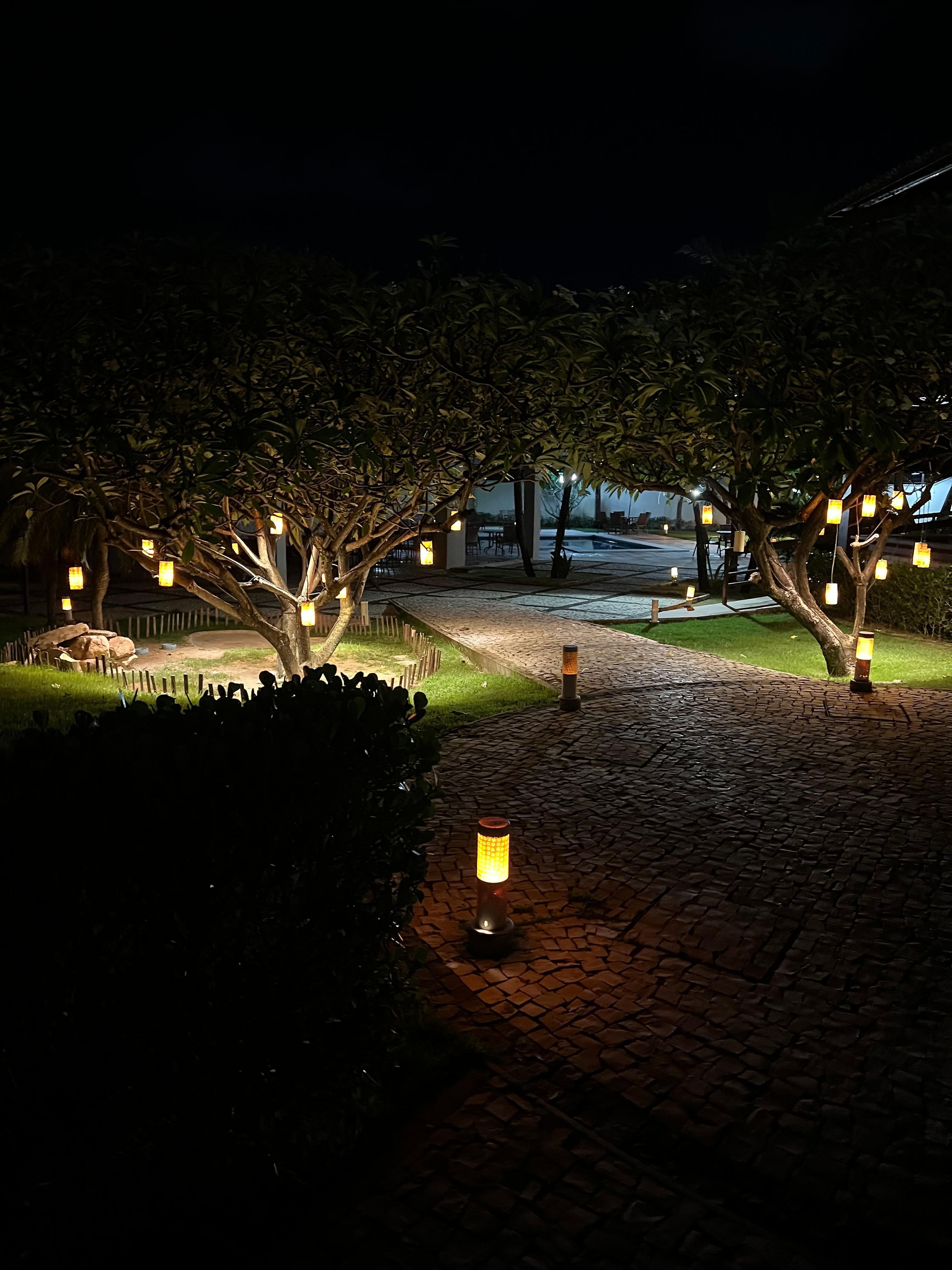 A noite ela fica ainda mais linda! 