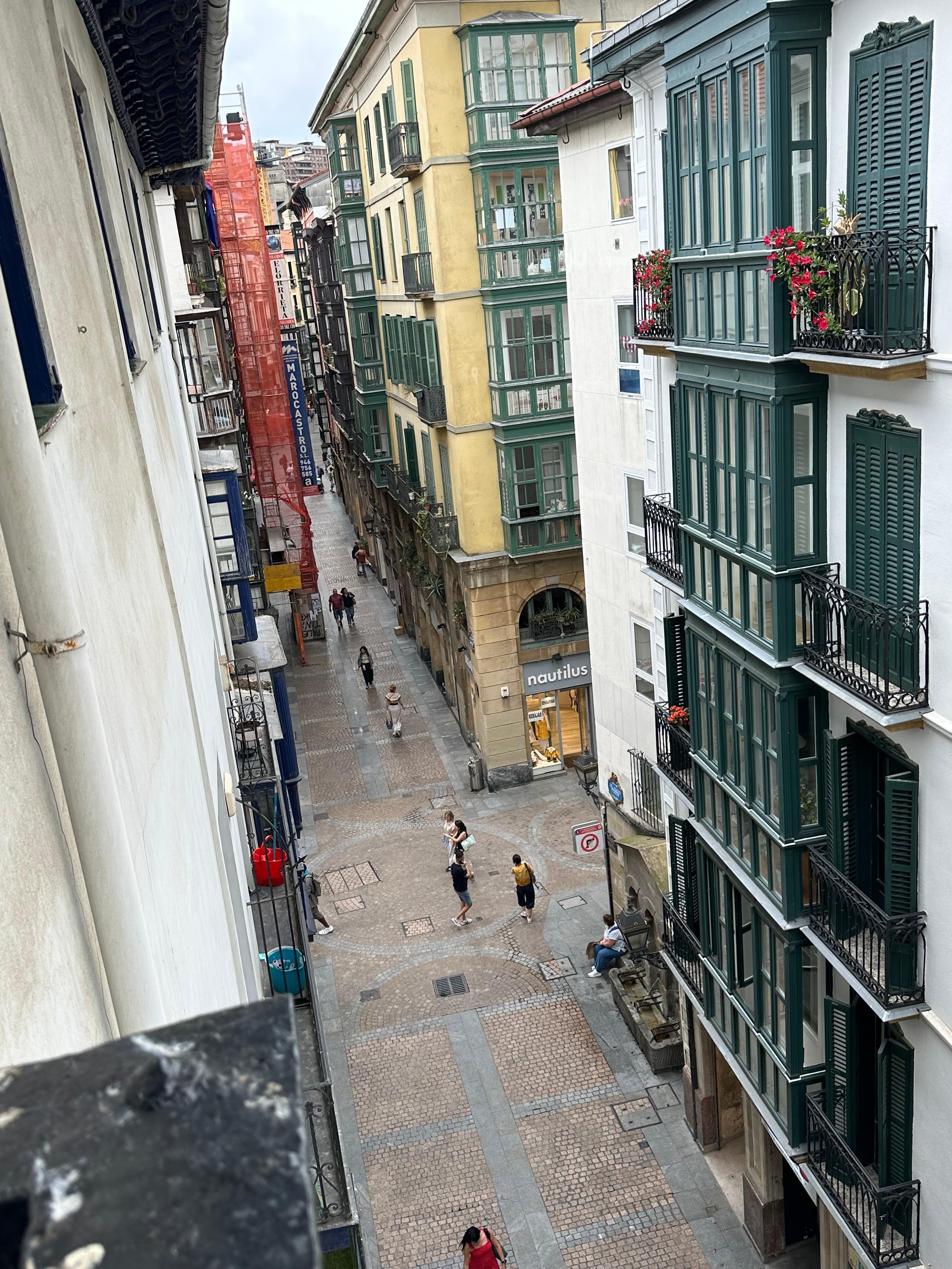 View from balcony