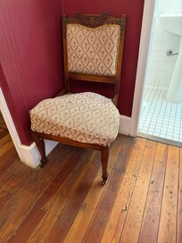 This broken chair was in our room…..we paid $220 for 1 night….. there are other options…