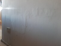 Drywall job in the living room