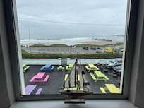 View from our room.