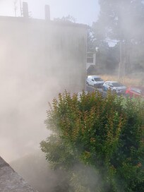 dégagement de poussière terrain mitoyen