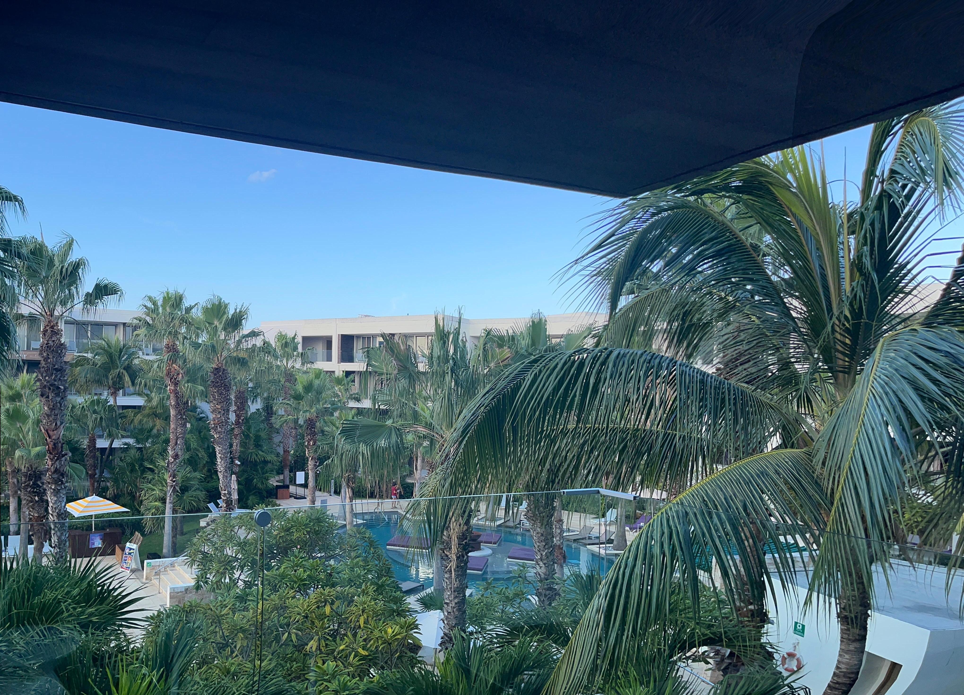 View from 3rd floor room. 