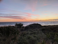 Sunrise view from the balcony