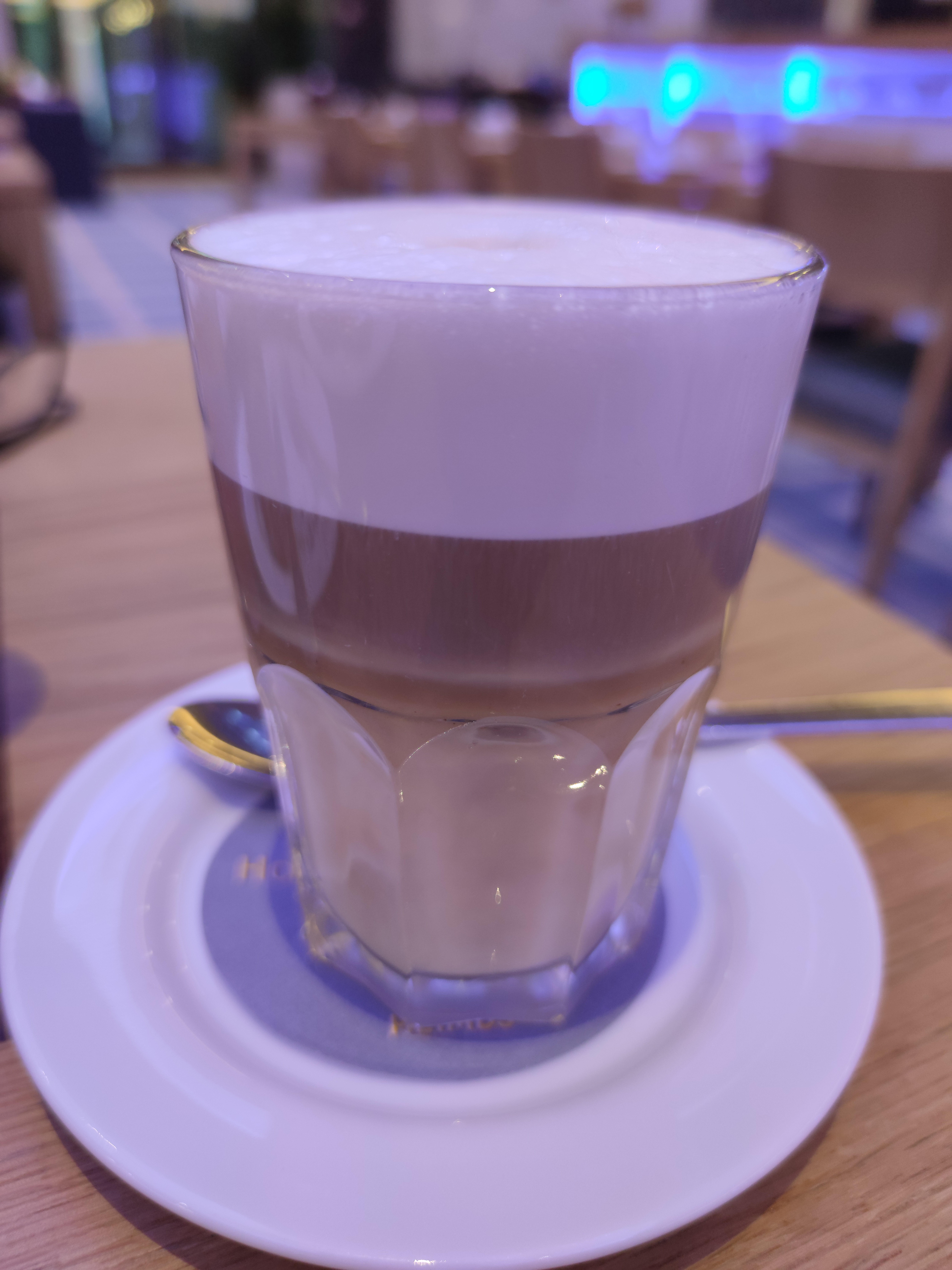 Leckere kaffeespezialität zum frühstücksbuffet.