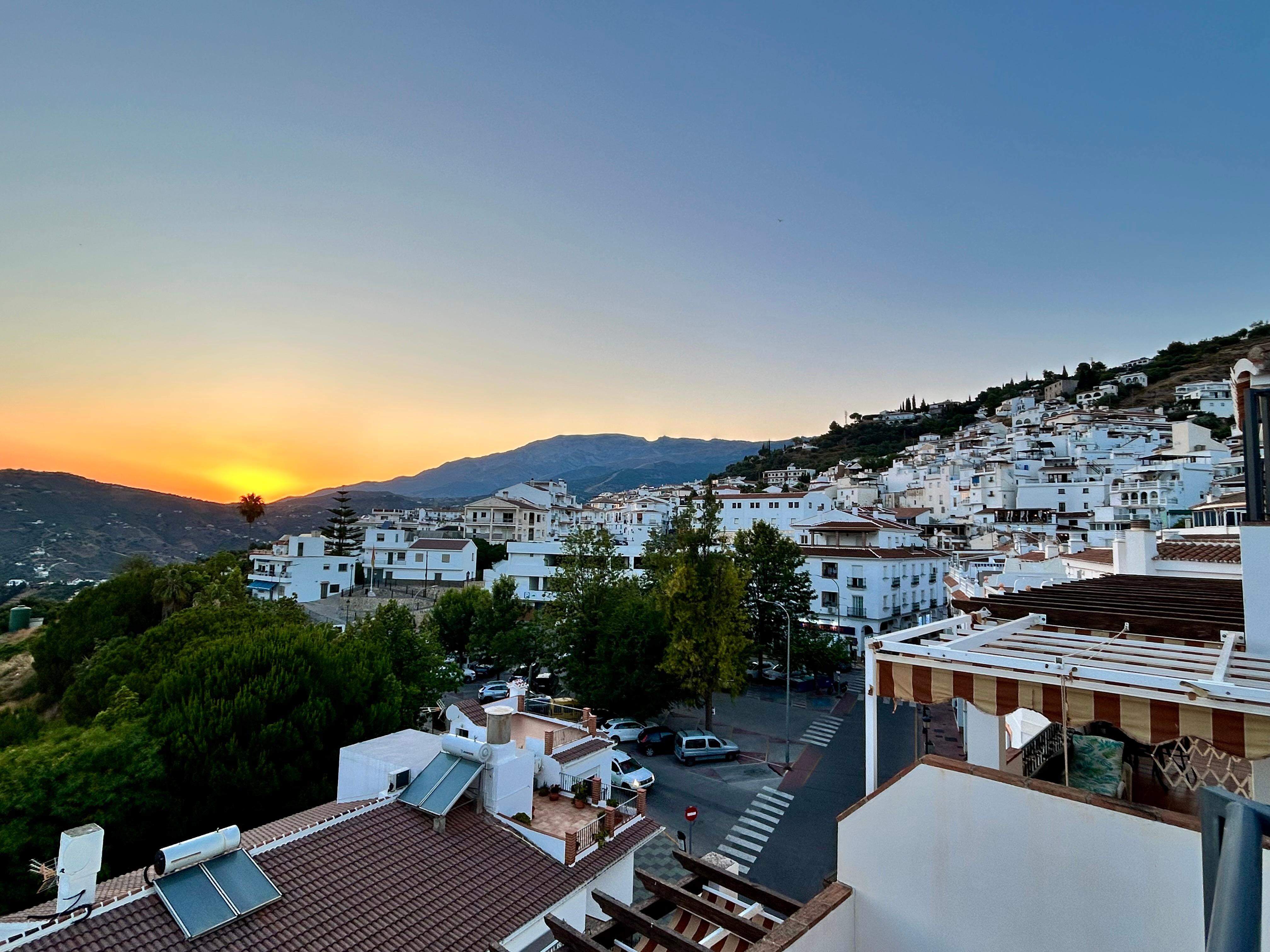 View from the roof terrace