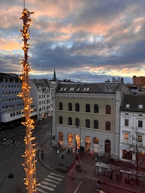Utsikt fra hotellrommet