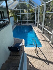 A very nice heated pool.