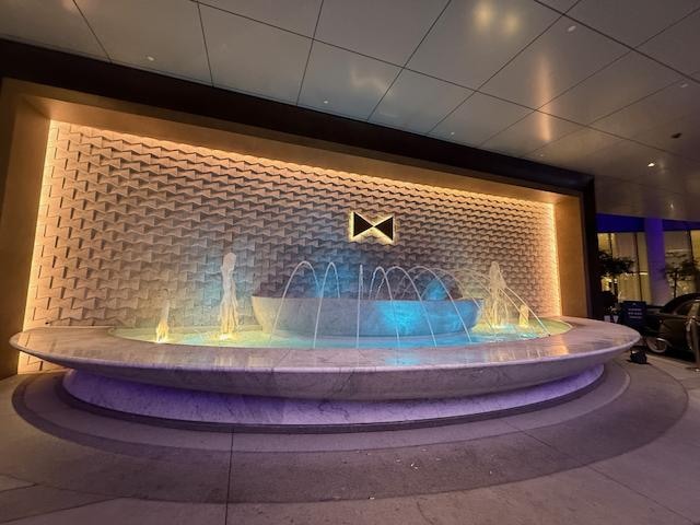 Gotta have a fountain. :) 