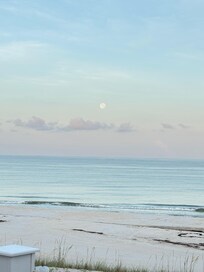 Amazing view from the ocean front deck.