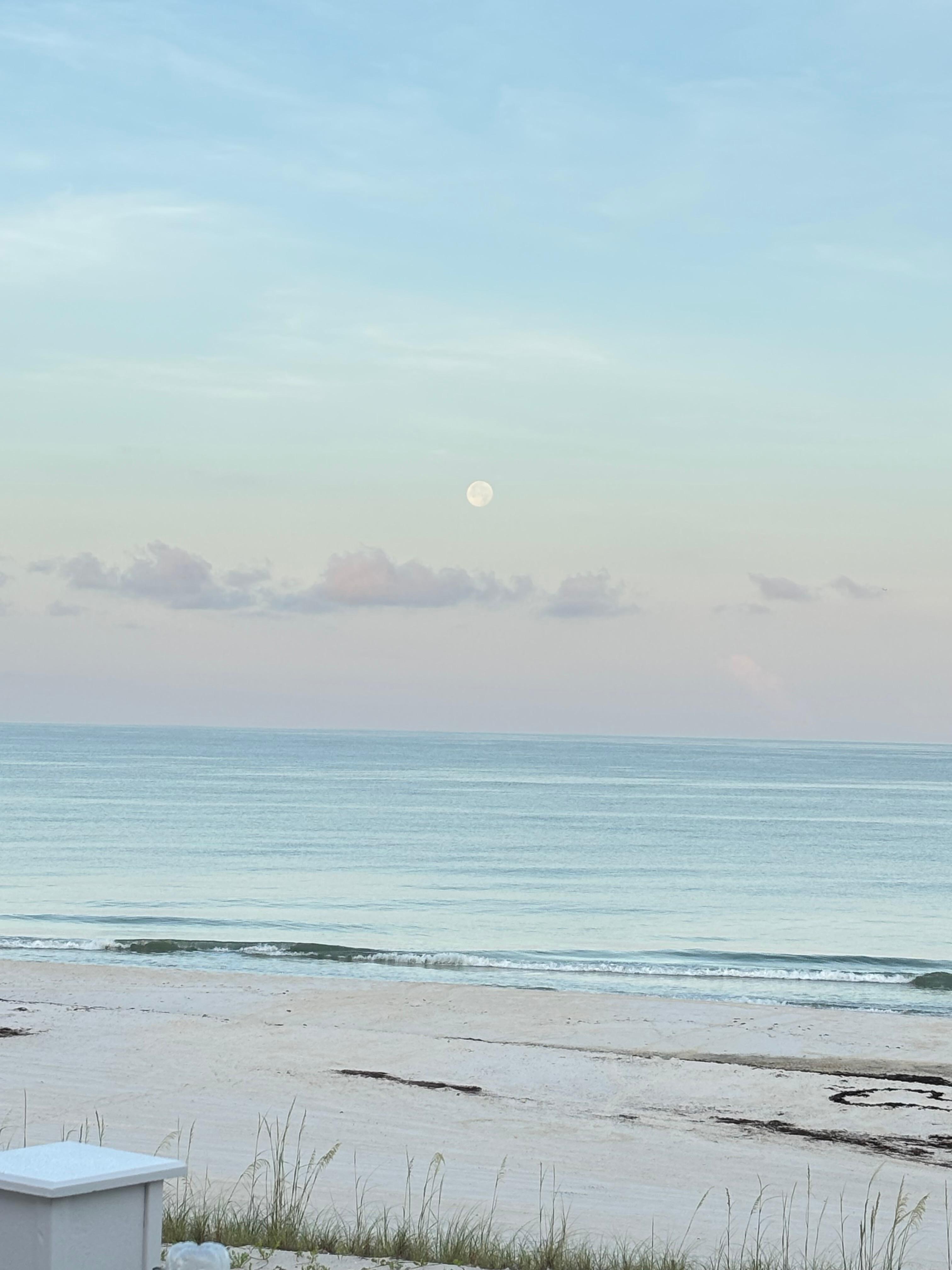 Amazing view from the ocean front deck. 