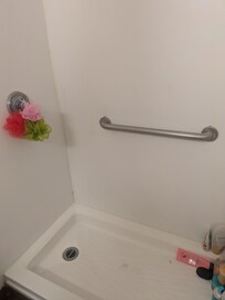 Bathroom shower was super clean