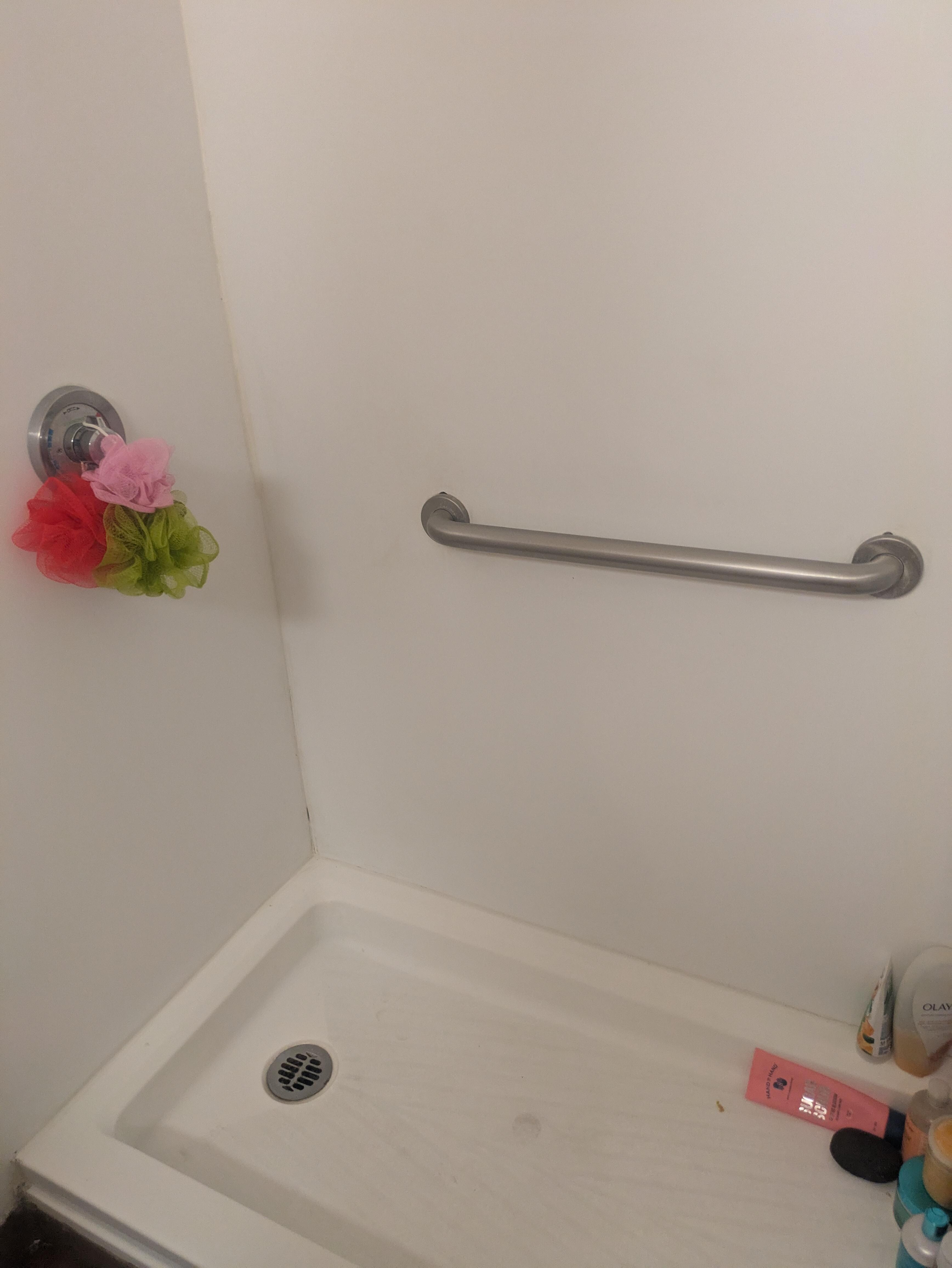 Bathroom shower was super clean