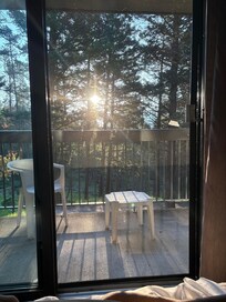 View from our balcony
