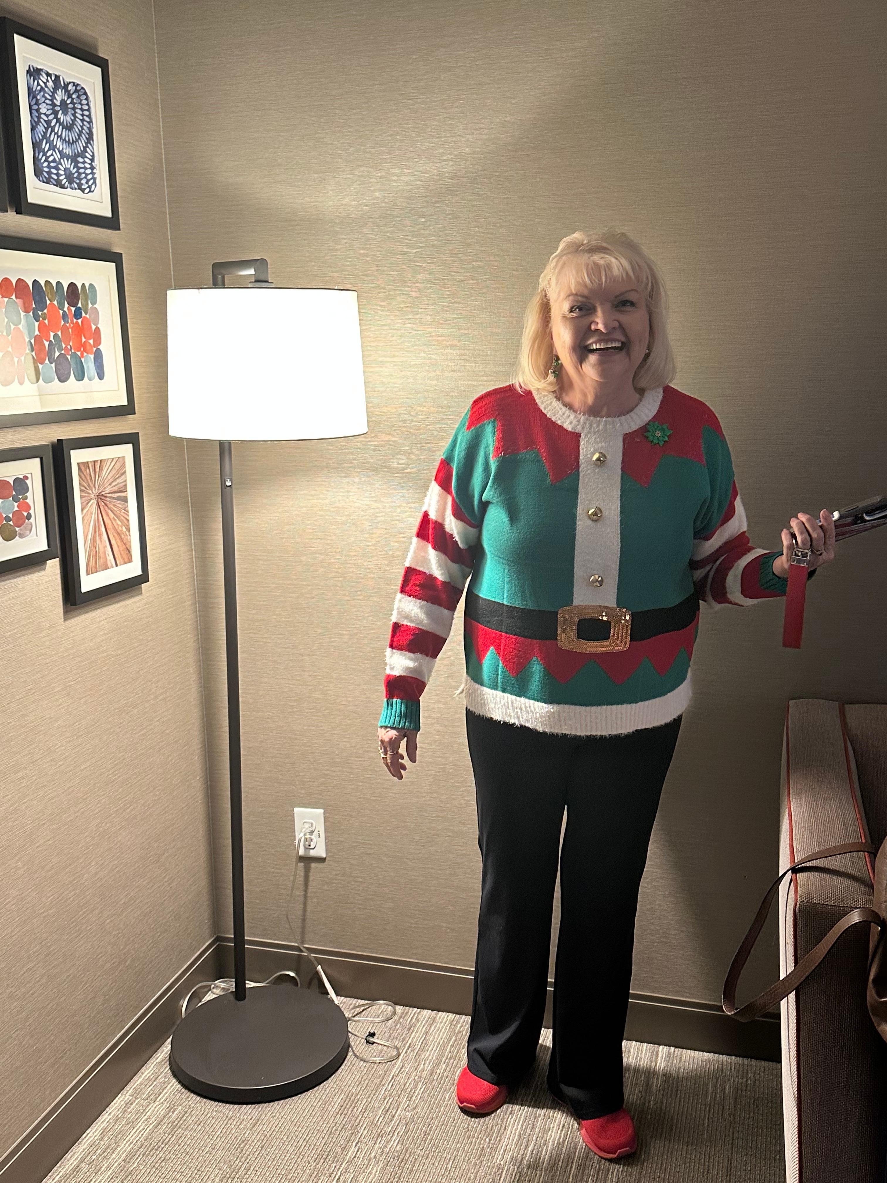 My first Christmas party this year!!