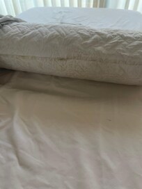 the filthy massage roll that was used (without a towel)again my skin)!