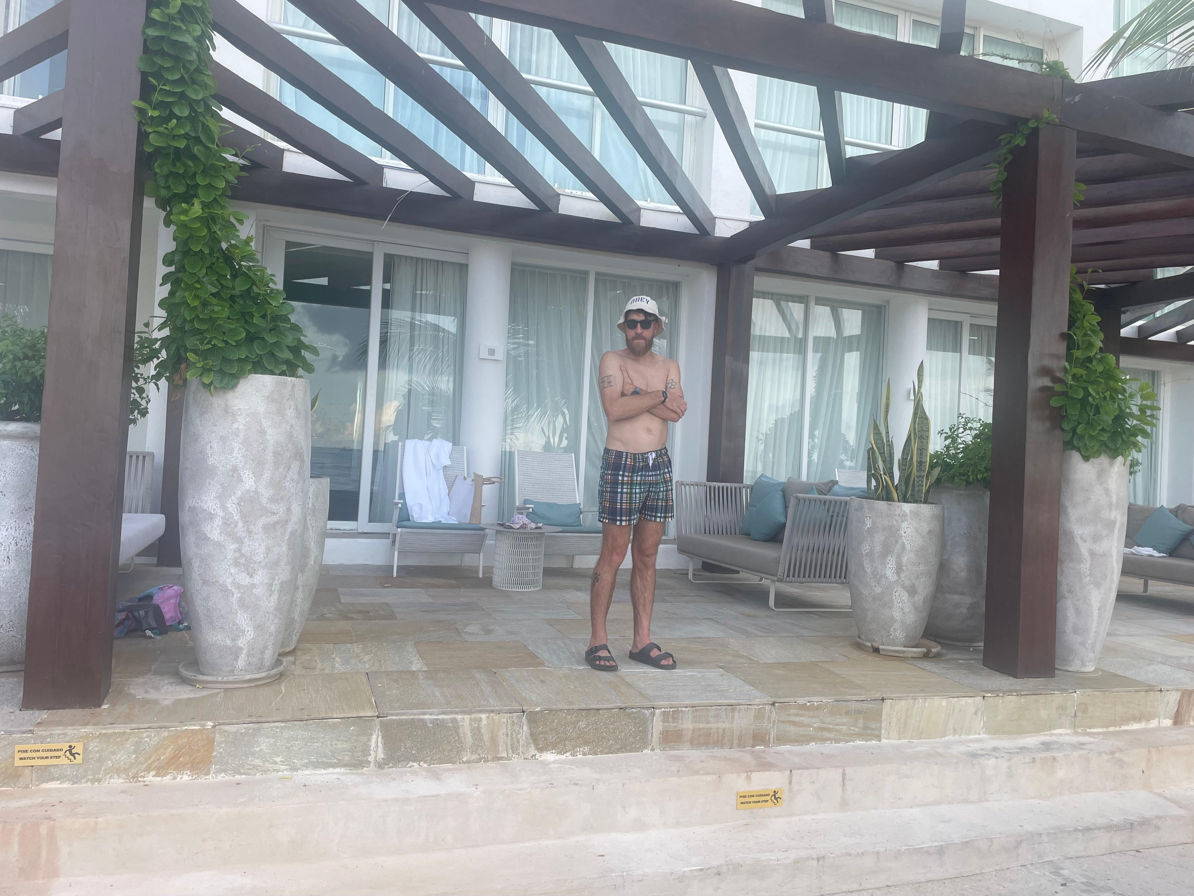 Walkout oceanfront suite