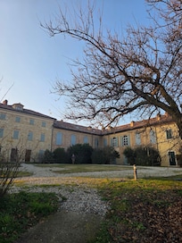 View from parking area