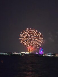 navy pier fire works