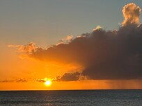 Beautiful sunsets while I bbq