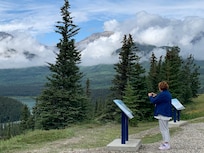View from hill just north of Brule. Interesting history.