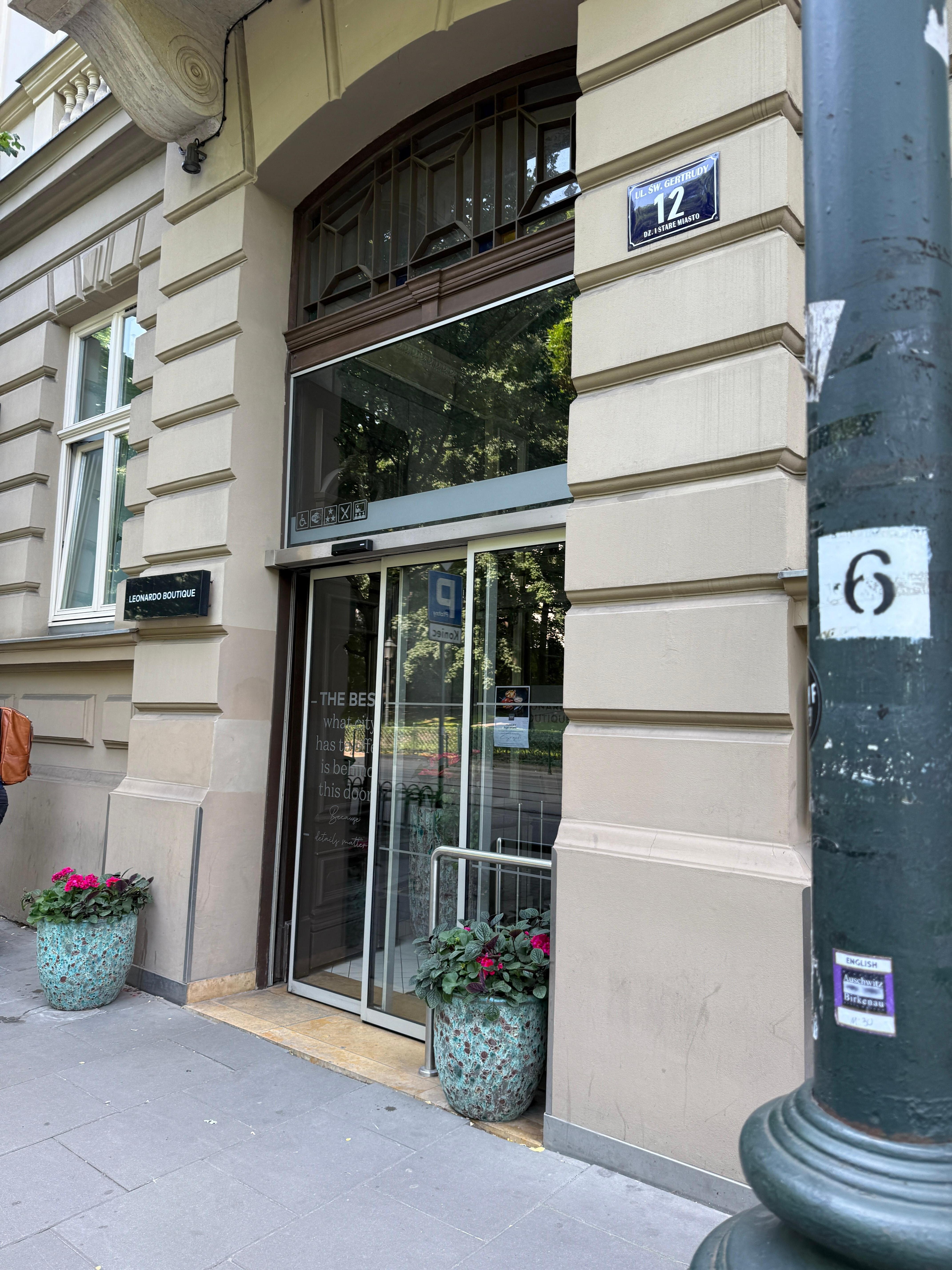 Exterior door
