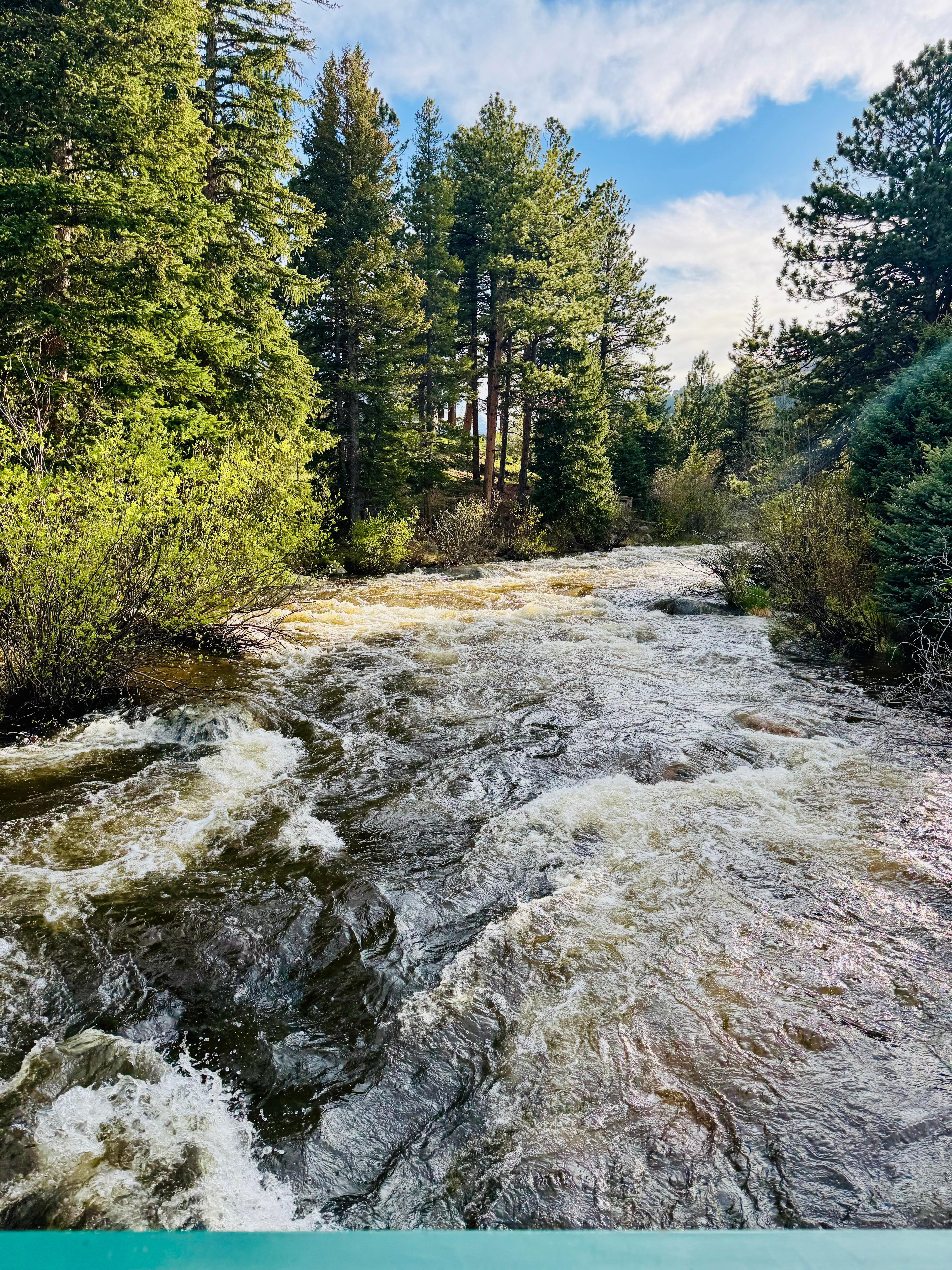 The creek within walking distance