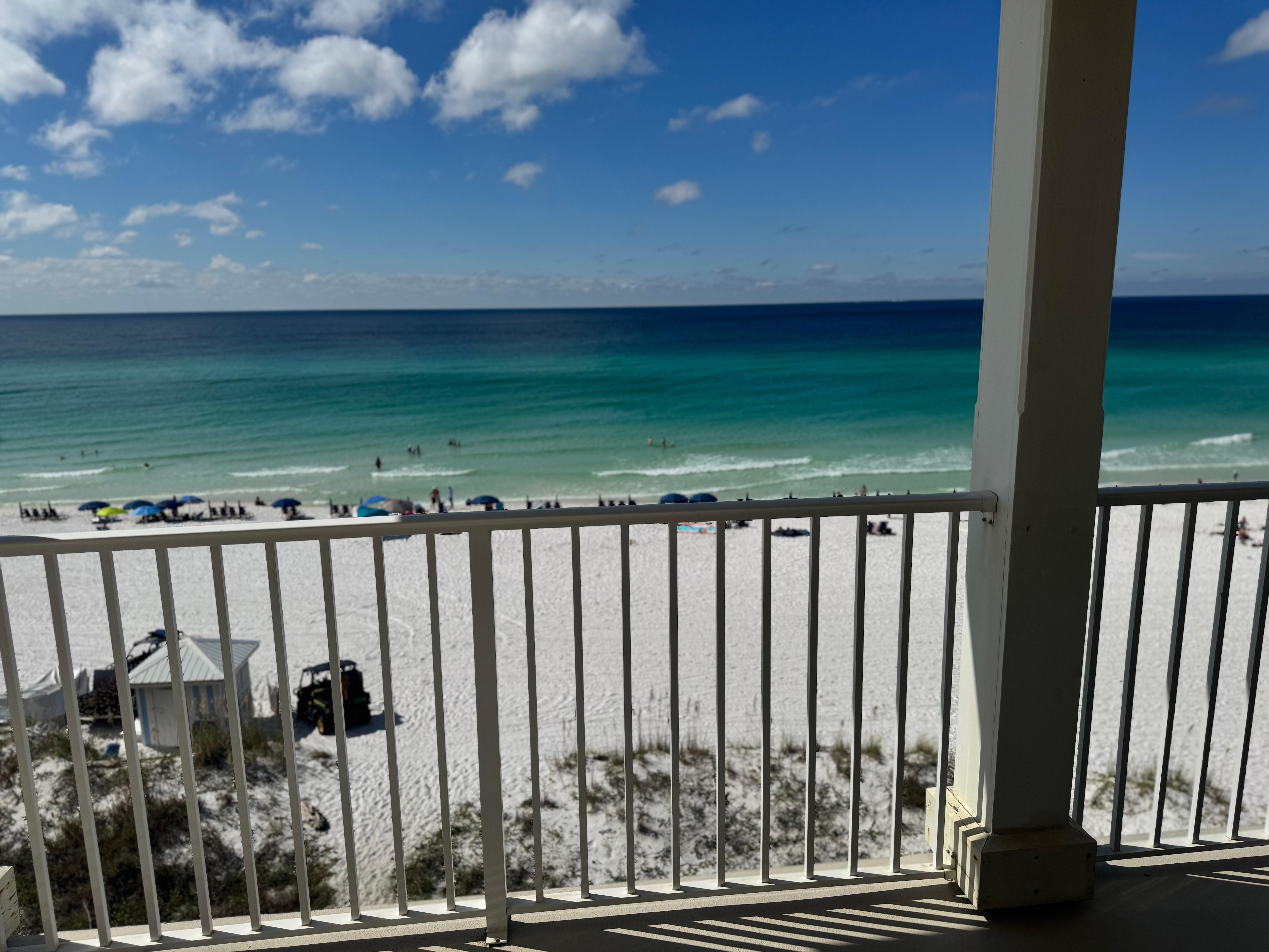 Beautiful beach front views!